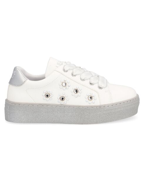 Sneakers Iris blanc/argenté